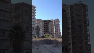 Abandoned Ghost Town On The Beach