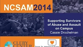 Supporting Survivors of Abuse and Assault on Campus Webinar
