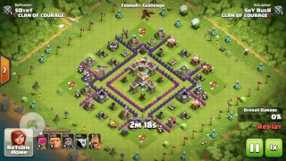 How to get 3 star in th7 without spell