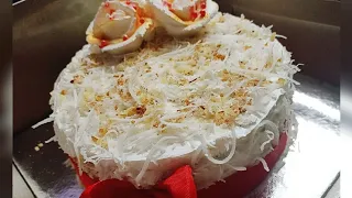 CAKE UNBOXING | RAFFAELLO CAKE | COCONUT ALMOND CAKE