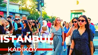 ISTANBUL TURKEY : ISTANBUL KADIKOY DISTRICT 14 SEPTEMBER 2022 WALKING TOUR /4K UHD 60 FPS