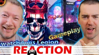 GAMEPLAY REACTION! Watch Dogs Legion - E3 2019