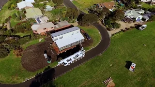 Modular Home Installation at Lake Tyers Beach