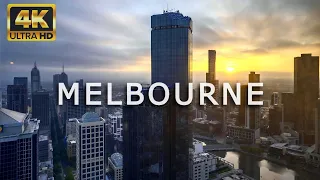 Melbourne aus 2023 in 4K Ultra HD - Time Lapse and Drone Video | Melbourne, Victoria, Australia