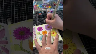 Spring Flower Watercolor Art