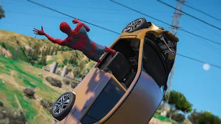 GTA 5 Spiderman Cars Crashes  Fails/Ragdolls Episode 07 (Euphoria Ragdolls)