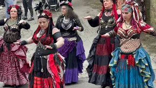 North Wind Tribal Dancers ~ Live Performance 1 | Haworth Steampunk Weekend 2024