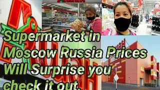 RUSSIAN SUPERMARKET PRICES WILL SURPRISE YOU.