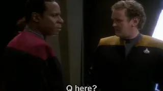 Chief O'Brien Sees Q