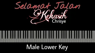 Selamat Jalan Kekasih - Chrisye [Karaoke Piano - Male Lower Key]
