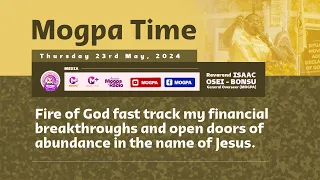 FAST-TRACK ABUNDANCE AND BREAKTHROUGHS II MOGPA TIME WITH REV. OB II 23 - 05 - 2024