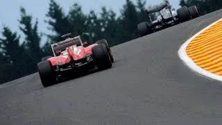 Alonso VS Hamilton 2013 Spa