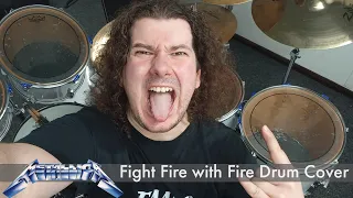 Metallica: Fight Fire With Fire - Chris Williams Drum Cover (EXTREME!)