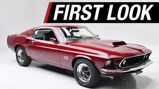 FIRST LOOK - 1969 Ford Mustang Boss 429 - BARRETT-JACKSON 2022 LAS VEGAS