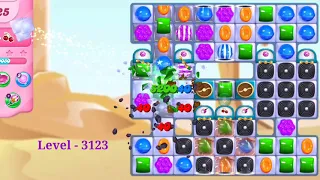 Candy Crush Saga Level 3123 NO BOOSTER