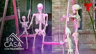 Esta familia texana decora en Halloween por una buena causa | En Casa Con Telemundo