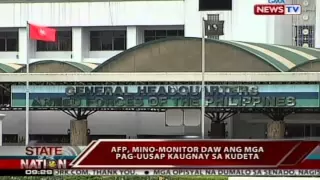 SONA: Sen. Santiago, may natanggap daw na intel na planong kudeta laban sa Administrasyong Aquino