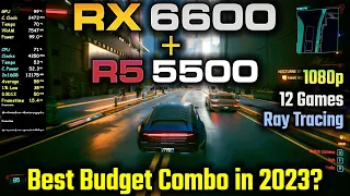 RX 6600 + R5 5500 | Best Budget Combo in 2023 for Gaming?