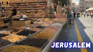 LOVELY ISRAEL Virtual Jerusalem Relaxing Tour in the SHUK Mahane Yehuda Market | שוק מחנה יהודה