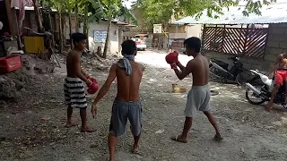 "Boxing in Upper kalubihan "  Jenro Vs Jeffrey