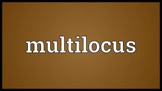 Multilocus Meaning