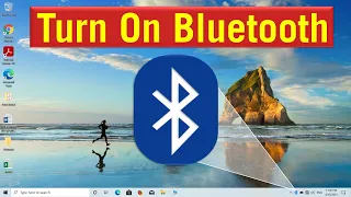 How to turn on bluetooth on windows 10