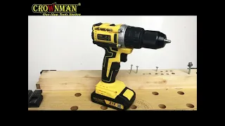 CROWNMAN POWER TOOLS---21 VLi-ion Brushless Cordless Impact Drill