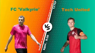 Полный матч I FC 'Valkyrie' 2 - 0 Tech United I Турнир по мини-футболу в городе Киев