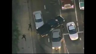 Police Chase In Los Angeles, California, December 2, 1997