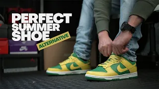 NIKE DUNK LOW RETRO REVERSE BRAZIL: Unboxing, Sizing, On Feet Styled Look | Detailed Review.