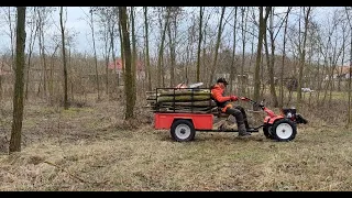 Husqvarna 137 / Hecht 7100 egy kis favágás / véleményezés/ kompresszió mérés