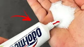 Mix salt and toothpaste together so that none of your family members get sick ➡️ SMART CLEAN 🧼🦠