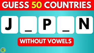 Guess The Country Without Vowels