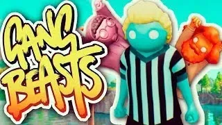 UNA FAMILIA AGRESIVA   Gang Beasts (Momentos Divertidos) | elrubius OMG 2!