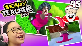 Scary Teacher 3D New Levels Christmas Update 2021 - Part 45 - You Sleigh Me!!!