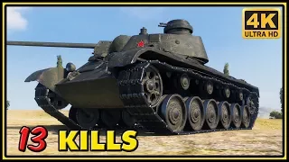 A-43 - 13 Kills - 1 VS 7 - World of Tanks Gameplay - 4K Video
