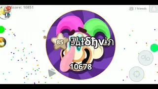 AGAR. IO ALL SERVER  TAKE OVER // WITH BEST  MOMENTS  MOBILE