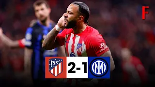 Atletico Madrid vs Inter Milan 2-1 (3-2) Penalty Shootout All Goals & Extended Highlights