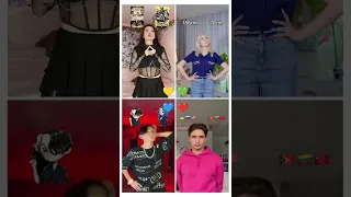 (Jalebi Baby) Kika Kim vs Sia Jiwoo vs Rendi Popping vs Danilis Boom #TikTok #Shorts