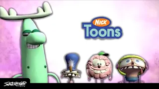 Nicktoons (2008, United Kingdom) - Yukes | Holiday bumpers and on-screen bugs