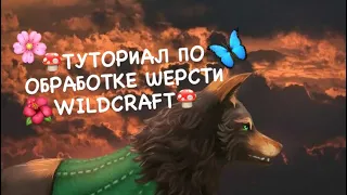 🍄Туториал по обработке шерсти WildCraft🍄