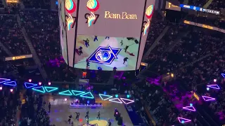 Bambam at the Warriors Game at the Chase center!!!