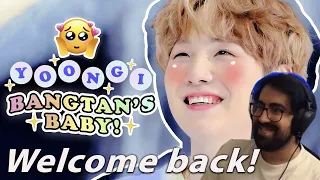 Glad you're back! - yoongi is bangtan's baby (and he’s finally back!) | Reaction