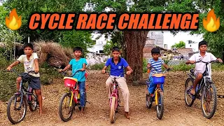 Cycle Race Challenge With Street Boys 🚴🏻‍♂️🚴‍♀️| Tamil | 🔥Vera Level Panrom🔥| Lokesh Vlogs Play