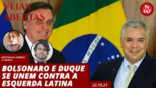 Veias Abertas - Bolsonaro e Duque se unem contra a esquerda latina