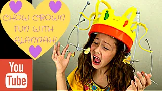 Chow Crown Toy Unboxing and Crown Fun with Alannah