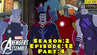Avengers Assemble S02 | E12 Widow's Run | P04 In Hindi | #MarvelDevilsKing
