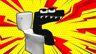 F destroys Toilet (alphabet lore)