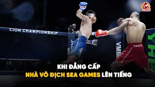 Khi đẳng cấp của nhà vô địch SEA Games lên tiếng tại sàn MMA, knockout đối thủ sau một cú trời giáng