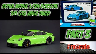 Part 3 - Alpha Model 1/24 Porsche 911 GT3